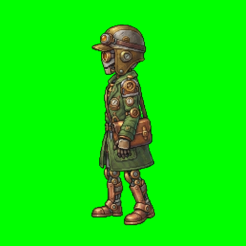 Approved west-facing Clockwork Courier anchor