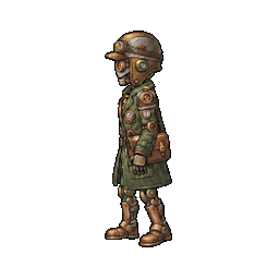 Rejected Clockwork Courier idle attempt with unwanted body rotation